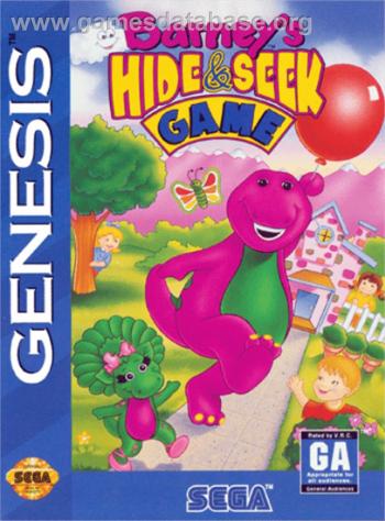 Cover Barney's Hide & Seek Game for Genesis - Mega Drive